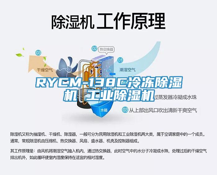 RYCM-138C冷凍除濕機 工業除濕機