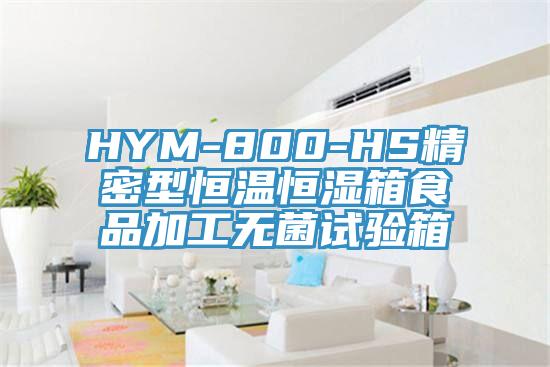 HYM-800-HS精密型恒溫恒濕箱食品加工無菌試驗箱