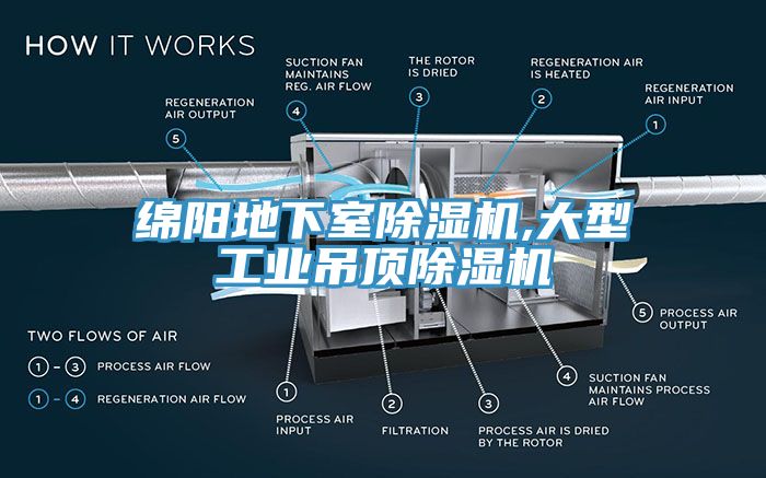 綿陽地下室除濕機,大型工業吊頂除濕機